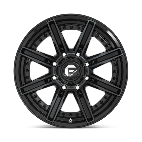 Fuel 1Pc D708 Rogue 20X10 -18 Gloss Mach Double Dark Tint