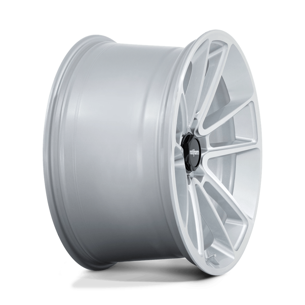 Rotiform R192 Btl 22X10 +35 Gloss Silver W/ Machined Face