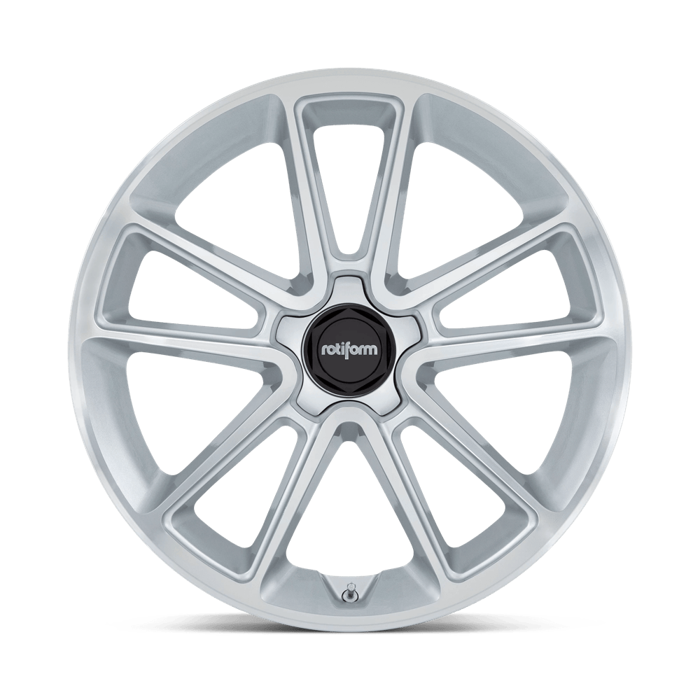 Rotiform R192 Btl 22X10 +35 Gloss Silver W/ Machined Face