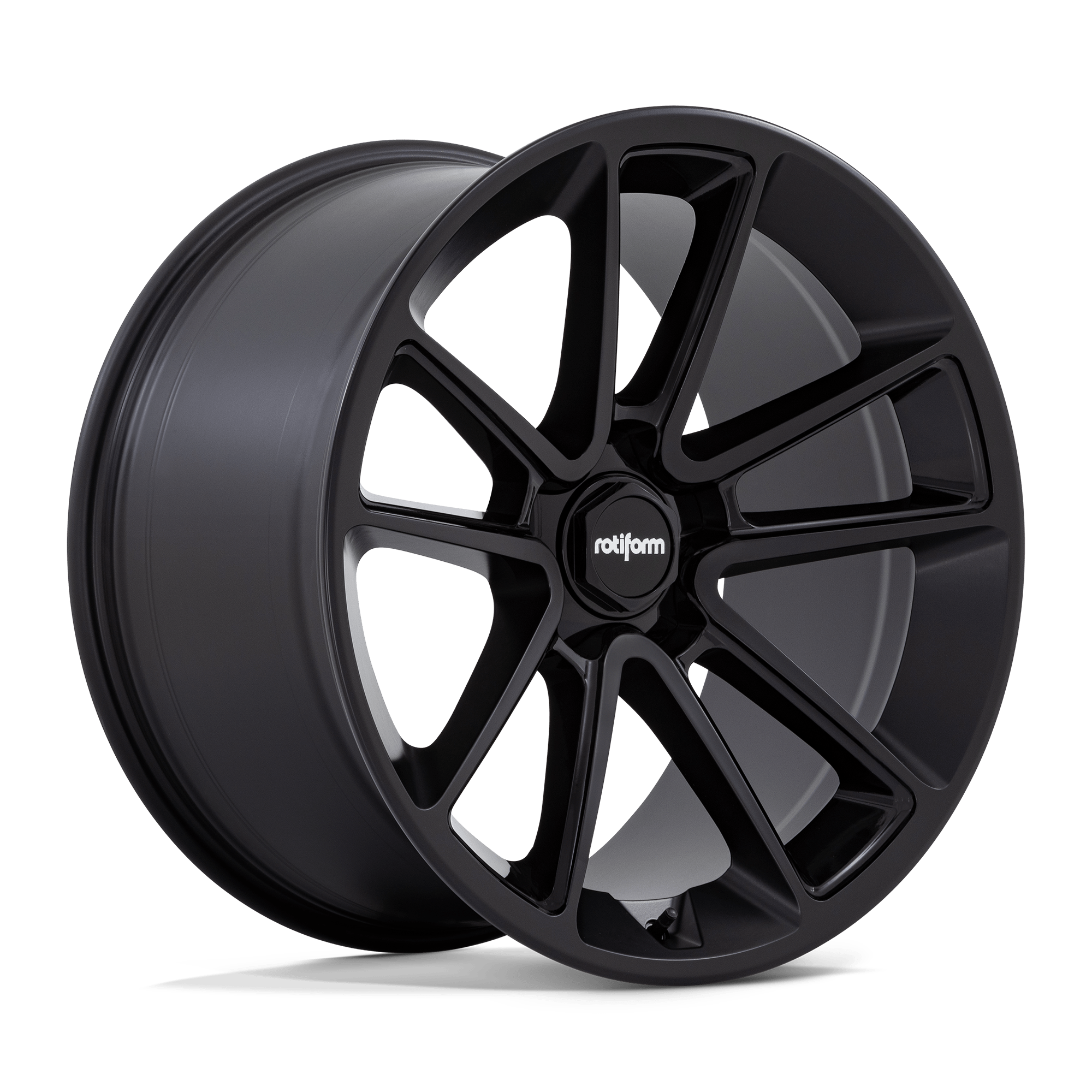 Rotiform R194 Btl 22X10 +35 Matte Black W/ Black Cap