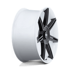 Rotiform Fra 22X10 +56 Gloss White W/ M-Black Spokes