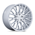 Rotiform Rc201 Lse 19X10 +40 Gloss Silver W/ Machined Face