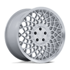 Rotiform Rc212 Cjj 18X8.5 +22 Gloss Silver W/ Machined Lip
