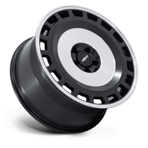 Rotiform Rc213 Zbf 18X10.5 +25 Matte Black W/ Machined Face