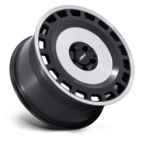 Rotiform Rc213 Zbf 18X9.5 +38 Matte Black W/ Machined Face