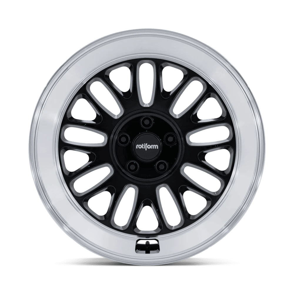 Rotiform Rc214 Scp 19X10.5 +35 Gloss Black W/ Diamond Cut Lip