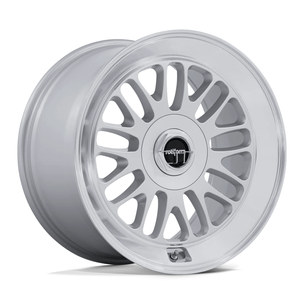 Rotiform Rc214 Scp 19X11 +43 Gloss Silver W Diamond Cut Lip