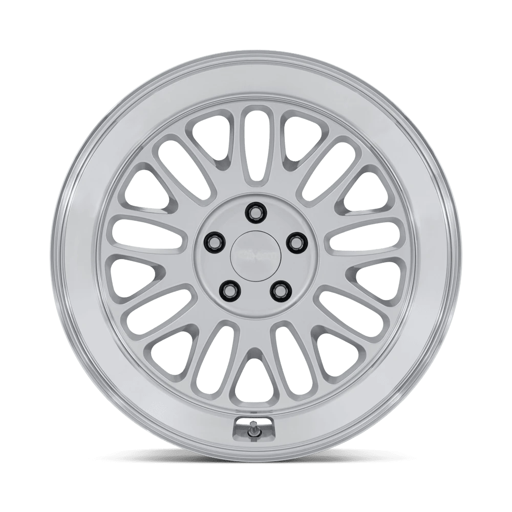 Rotiform Rc214 Scp 18X9.5 +38 Gloss Silver W Diamond Cut Lip