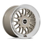Rotiform Rc214 Scp 18X8.5 +35 Matte Gold W/ Diamond Cut Lip