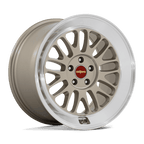 Rotiform Rc214 Scp 18X8.5 +35 Matte Gold W/ Diamond Cut Lip