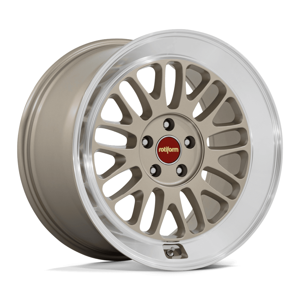 Rotiform Rc214 Scp 19X10.5 +35 Matte Gold W/ Diamond Cut Lip