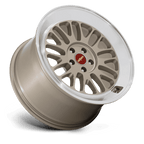 Rotiform Rc214 Scp 18X8.5 +35 Matte Gold W/ Diamond Cut Lip