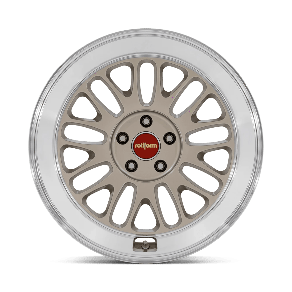 Rotiform Rc214 Scp 18X10.5 +35 Matte Gold W/ Diamond Cut Lip