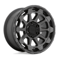 Black Rhino Hard Alloys Rotor 20X9 -18 Matte Gunmetal W/ Brushed Face