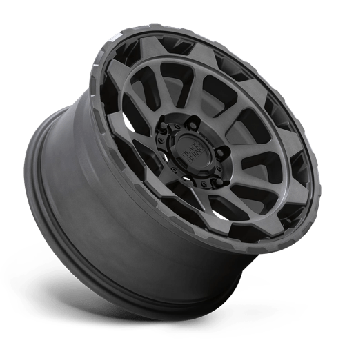 Black Rhino Hard Alloys Rotor 20X9 -18 Matte Gunmetal W/ Brushed Face