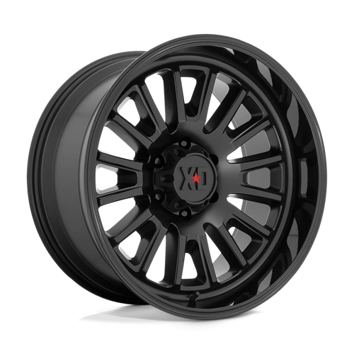 Xd Xd864 Rover 22X12 -44 Satin Black W/ Gloss Black Lip