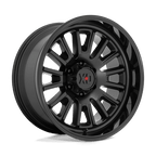 Xd Xd864 Rover 22X10 -18 Satin Black W/ Gloss Black Lip