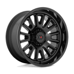 Xd Xd864 Rover 20X10 -18 Satin Black W/ Gloss Black Lip