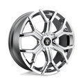 Dub 1Pc S207 Royalty 24X9.5 +15 Chrome