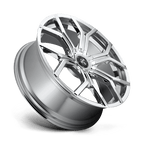 Dub 1Pc S207 Royalty 24X9.5 +10 Chrome