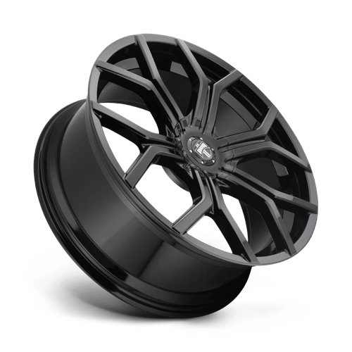Dub 1Pc S208 Royalty 24X9.5 +30 Gloss Black