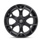 Dub 1Pc S208 Royalty 24X9.5 +25 Gloss Black