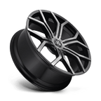 Dub 1Pc S209 Royalty 22X9.5 +30 Gloss Mach Double Dark Tint