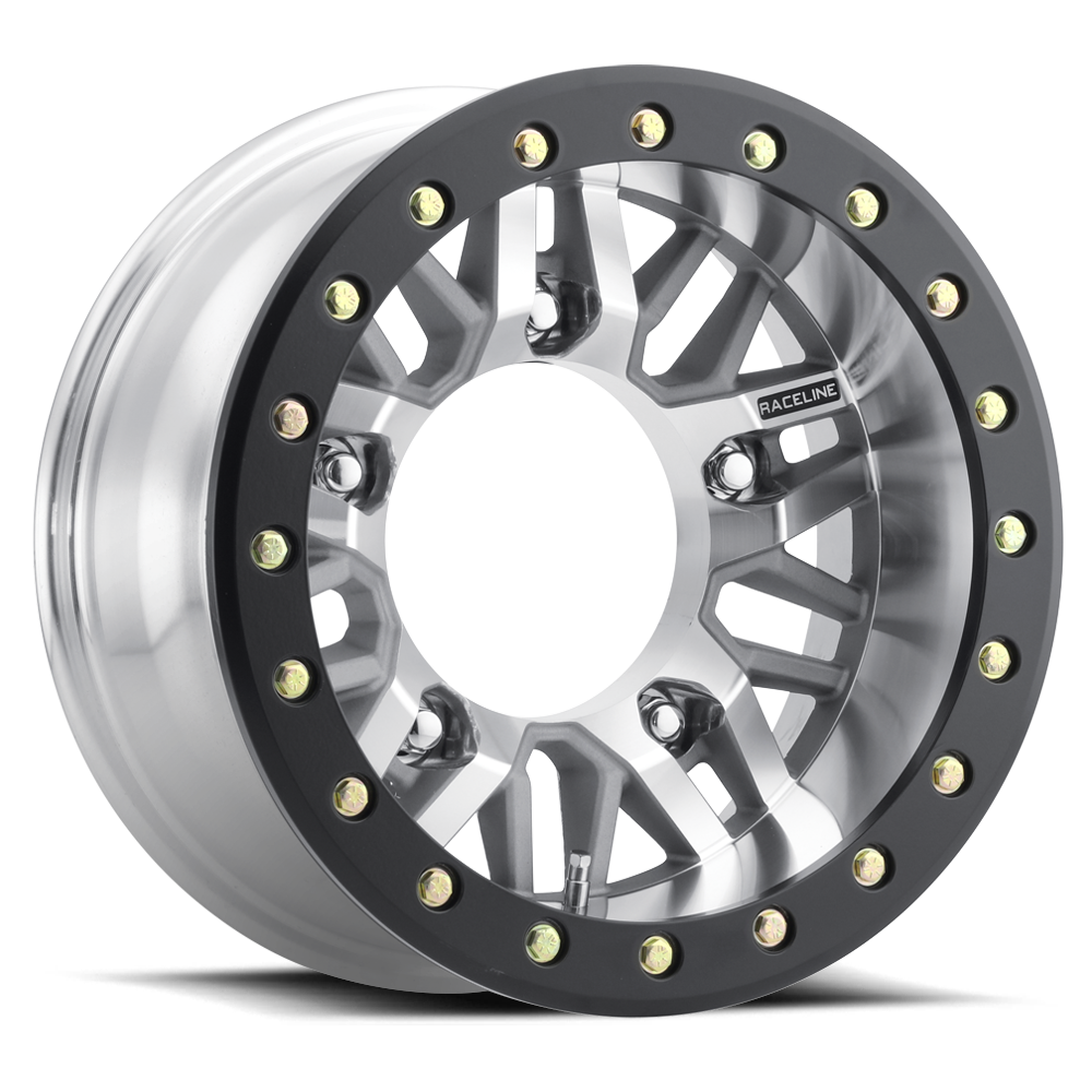 Raceline Wheels Rt291-Ryno 15X5.5 -5 Black