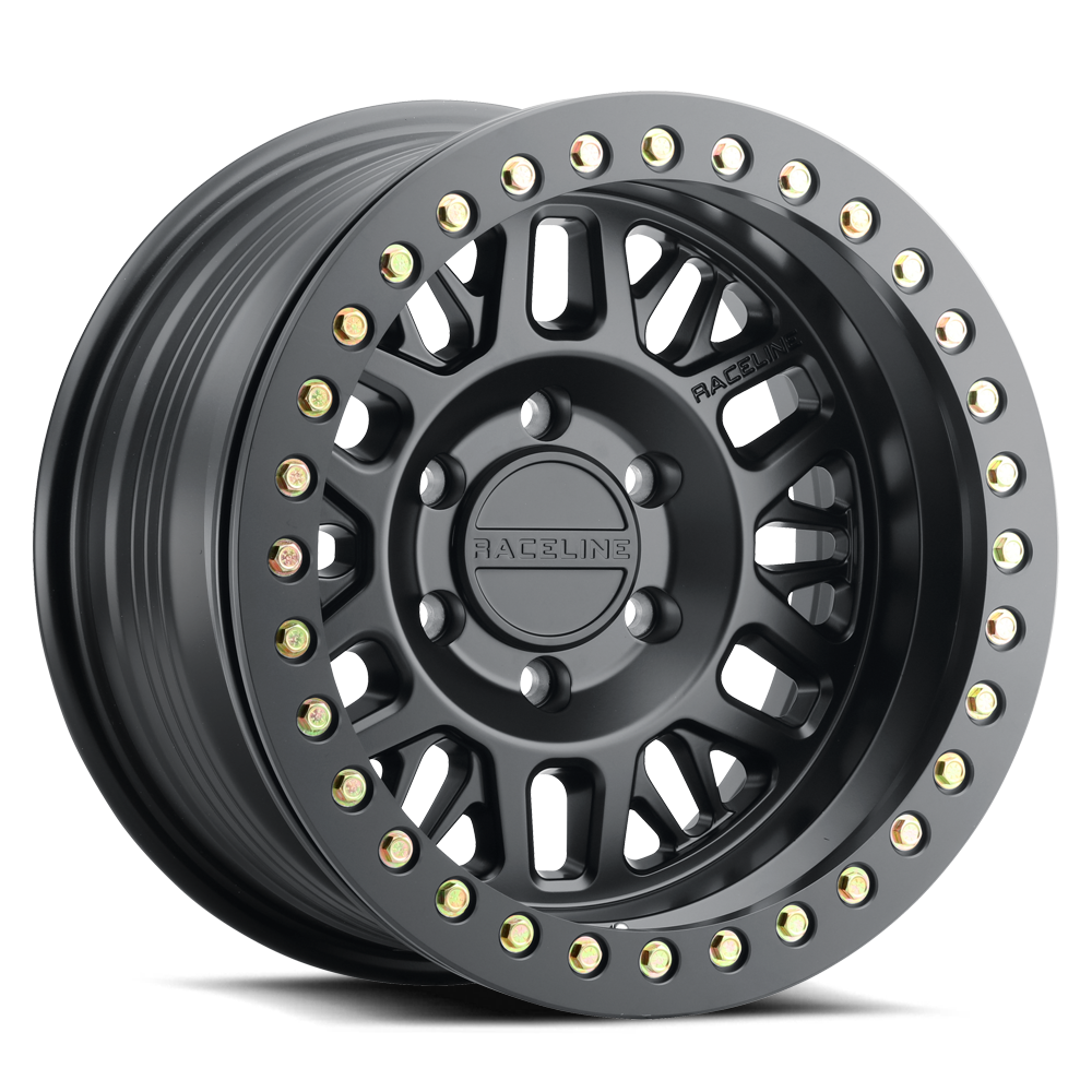 Raceline Wheels Ryno Rt 17X9 -38 Satin Black