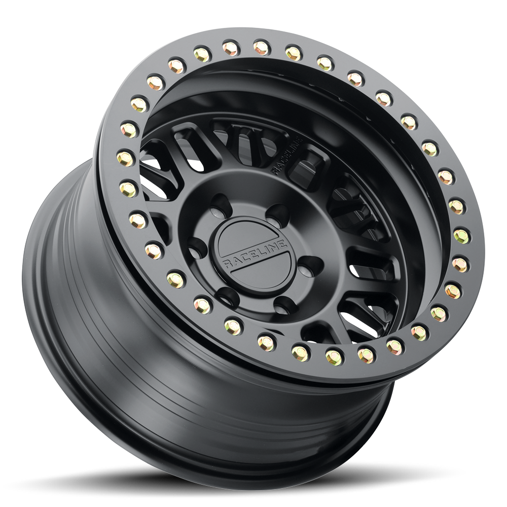 Raceline Wheels Ryno Rt 17X9 -38 Satin Black