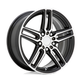 Ruff NITRO 18x8 +38 GLOSS BLACK W/ MACHINED FACE