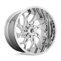 Fuel 1Pc D740 Runner 24X12 -44 Chrome