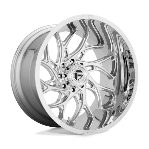 Fuel 1Pc D740 Runner 24X12 -44 Chrome