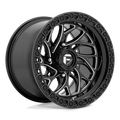 Fuel Utv D741 Runner Utv 22X7 +0 Gloss Black Milled