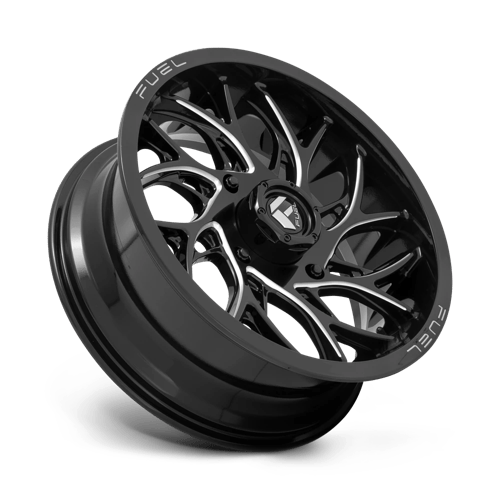 Fuel Utv D741 Runner Utv 18X7 +13 Gloss Black Milled