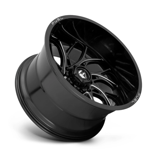 Fuel 1Pc D741 Runner 20X9 +1 Gloss Black Milled