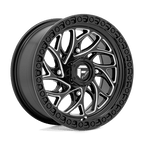 Fuel Utv D741 Runner Utv 24X7 +13 Gloss Black Milled