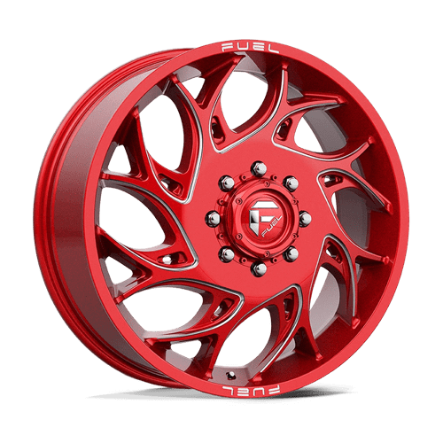 Fuel 1Pc D742 Runner 20X8.25 +105 Candy Red Milled