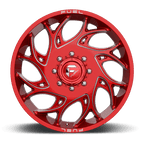 Fuel 1Pc D742 Runner 20X8.25 +105 Candy Red Milled