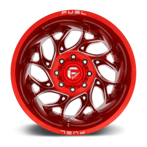 Fuel 1Pc D742 Runner 20X8.25 -240 Candy Red Milled