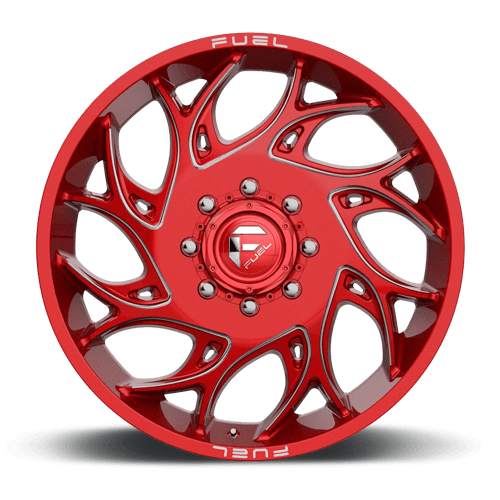 Fuel 1Pc D742 Runner 22X8.25 +105 Candy Red Milled