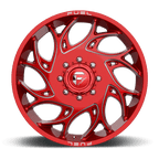 Fuel 1Pc D742 Runner 22X8.25 +105 Candy Red Milled