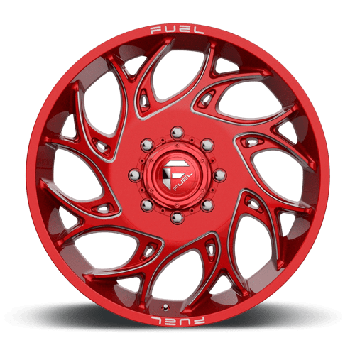 Fuel 1Pc D742 Runner 22X8.25 +105 Candy Red Milled