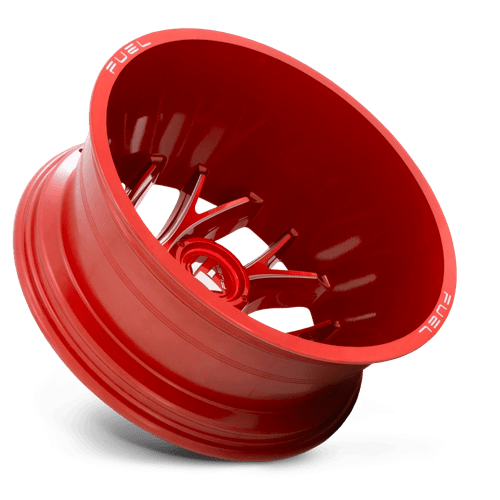 Fuel 1Pc D742 Runner 22X8.25 -202 Candy Red Milled