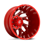 Fuel 1Pc D742 Runner 22X8.25 -220 Candy Red Milled