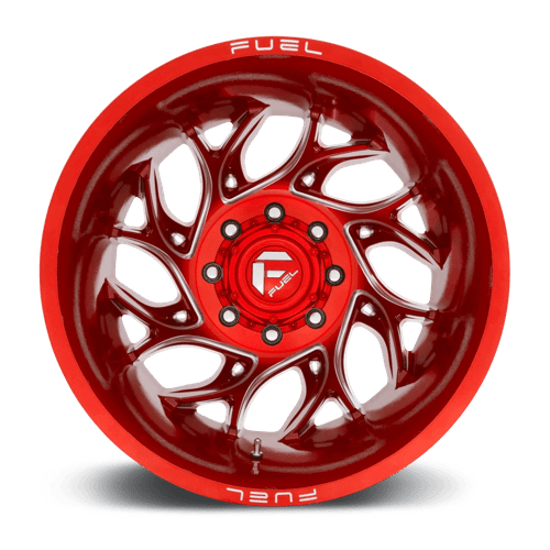 Fuel 1Pc D742 Runner 22X8.25 -240 Candy Red Milled