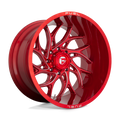 Fuel 1Pc D742 Runner 20X9 +1 Candy Red Milled