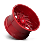 Fuel 1Pc D742 Runner 20X10 -18 Candy Red Milled