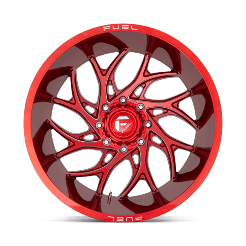 Fuel 1Pc D742 Runner 20X10 -18 Candy Red Milled
