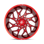 Fuel 1Pc D742 Runner 22X12 -44 Candy Red Milled